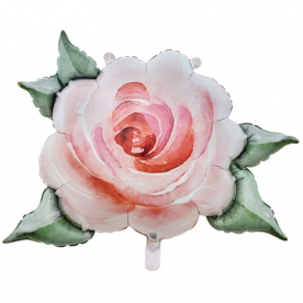 Шар фигура "Роза акварель",82 см