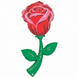 Фигура фольга "Цветок роза"