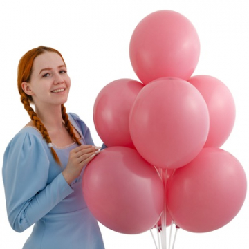 Шары под потолок "Дикая роза",36 см