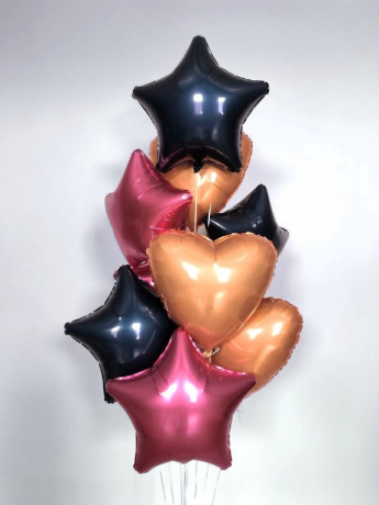 Шар звезда "Сапфир",46 см