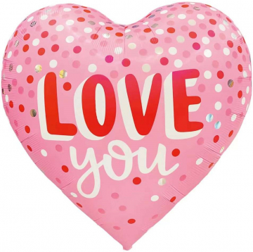 Шар сердце "Гигантская любовь",160 см