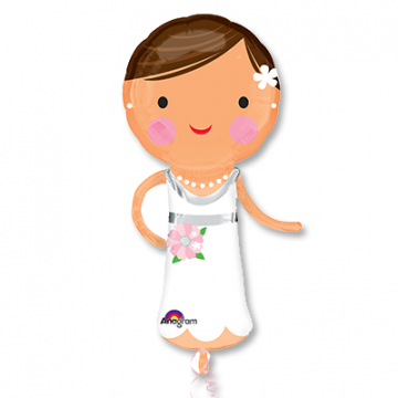 Шар Фигура "Красавица Невеста" Шар Фигура "Красавица Невеста"