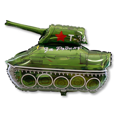 Шар-фигура "Танк Т-34"