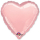 Шар Сердце фольга розовый 46 см