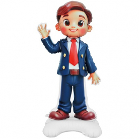 Фигура фольга air "Ученик", 156 см