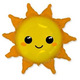 Шар фигура "Солнышко яркое"