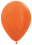 Стандартный шар Оранжевый, Металлик, 36 см