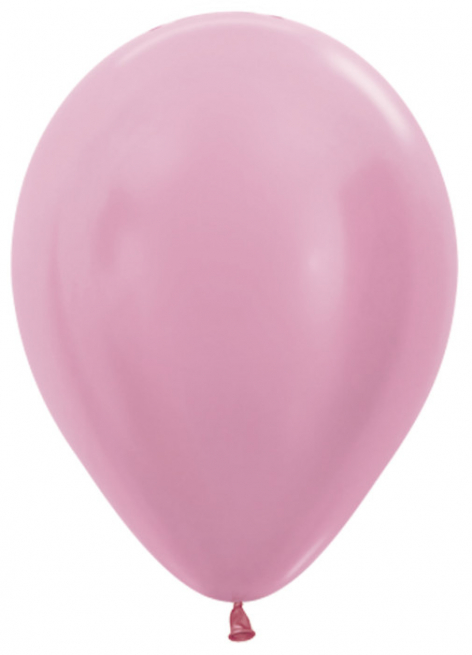 Стандартный шар Розовый Металлик, 36 см