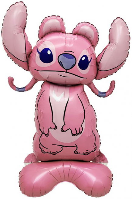 Шар фигура на подставке "Монстрик розовый",117 см Шар фигура на подставке "Монстрик розовый",117 см