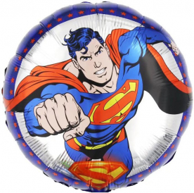 Круг фольга "Супермен new"