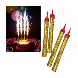 Свеча "холодный фонтан", 17 см.  Свеча "холодный фонтан", 17 см.