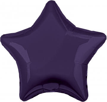 Шар звезда "Тёмно-фиолетовый",46 см