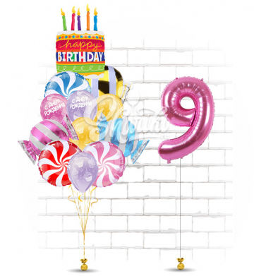 Вариант оформления "Сладкий праздник"