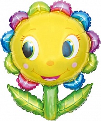 Фигура фольга "Цветочек улыбка"