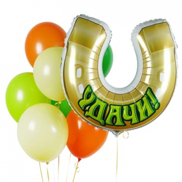 Фигура фольга "Подкова удачи" Фигура фольга "Подкова удачи"