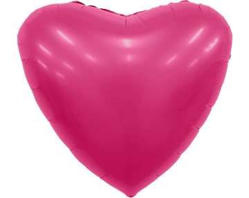 Шар сердце "Viva Nagenta"