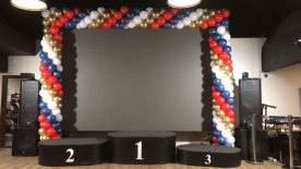 Арка из шаров классическая 3м*3м Арка из шаров классическая 3м*3м