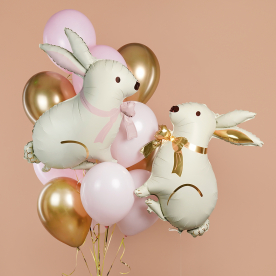 Композиция из шаров "Зайки" Композиция из шаров "Зайки"