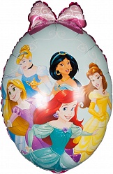 Фигура фольга "Зеркало,принцессы Диснея"