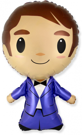 Шар Фигура "Красавец Жених" Шар Фигура "Красавец Жених"