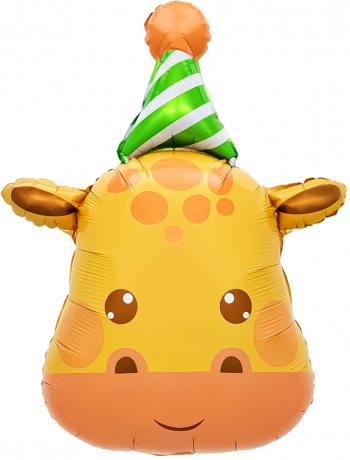 Шар фигура "Жираф в колпаке",74 см Шар фигура "Жираф в колпаке",74 см